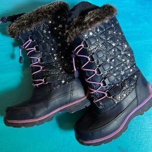 Girls snow boots lands end size 3